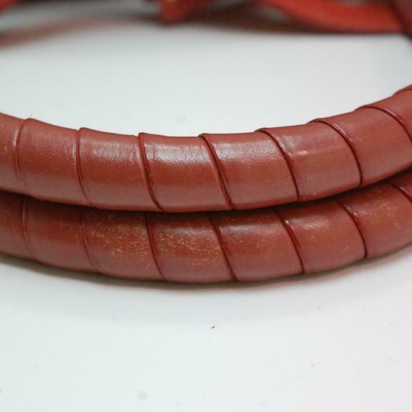 Auth Chloe Marcie Medium Shoulder Bag Leather Maple - Picture 7 of 13